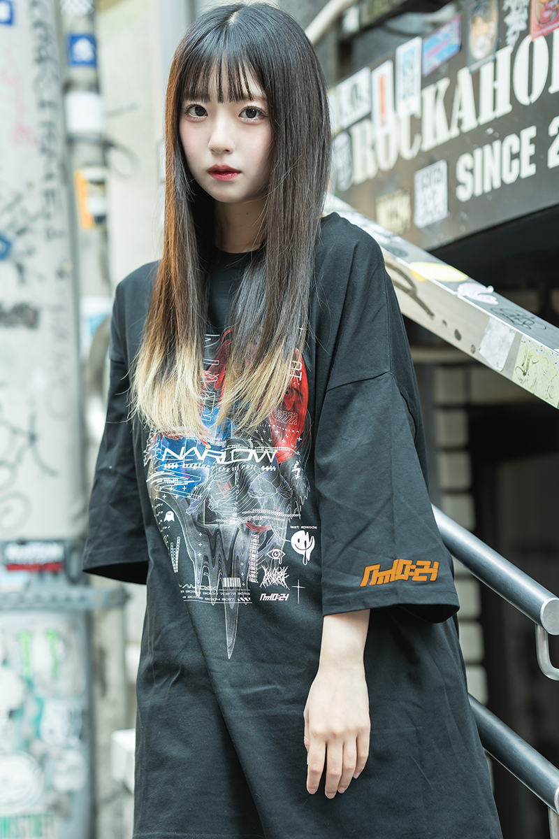 NARLOW × Am10:24 × GEKIROCK CLOTHING コラボTシャツ ORANGE