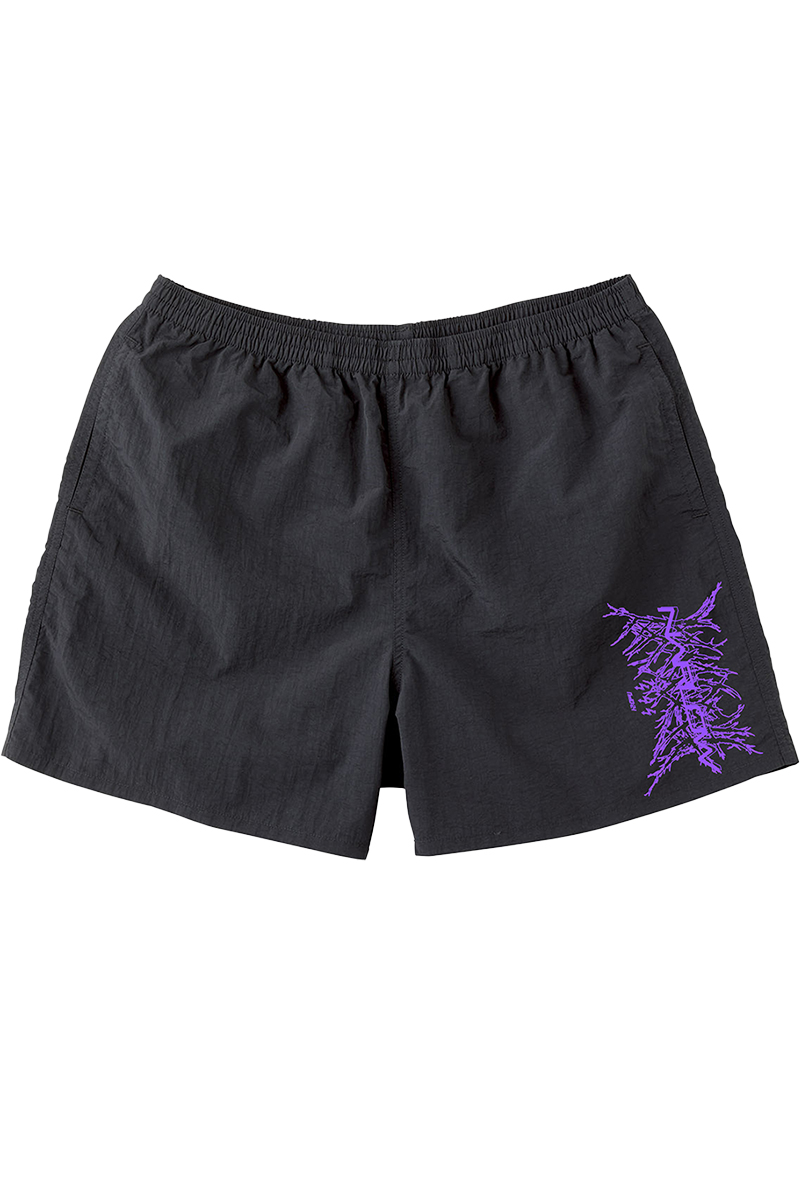 NARLOW × Am10:24 × GEKIROCK CLOTHING コラボ・ショートパンツ PURPLE