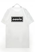 OASIS UNISEX TEE: DECCA LOGO WHITE