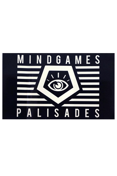 PALISADES Mind Games Black Sticker