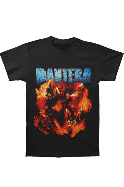 PANTERA Band Flames T-Shirt