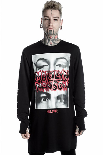 MARILYN MANSON×KILL STAR CLOTHING This Is Your World Long Sleeve