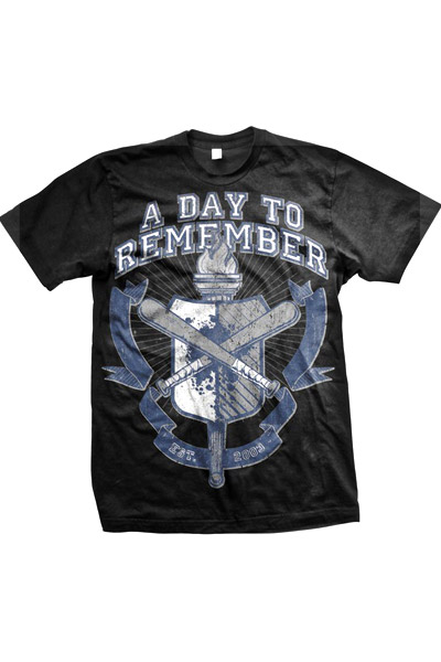 A DAY TO REMEMBER UNIVERSITY T-Shirts