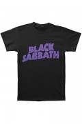 BLACK SABBATH バンドTシャツ ユニセックス: LOGO - Black