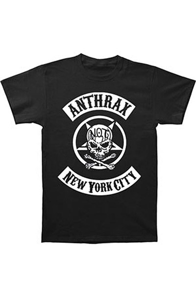 ANTHRAX BIKER SKULL T-Shirts