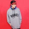 RUDIE'S (ルーディーズ) PHAT HIGHNECK HOOD SWEAT GRAY