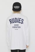 RUDIE'S (ルーディーズ) PHAT LS-T WHITE