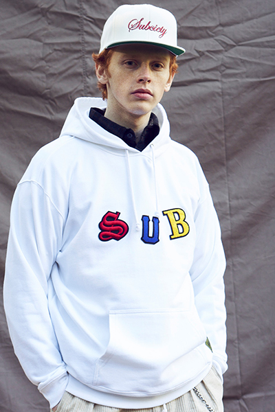 Subciety (サブサエティ) EMBROIDERY PARKA-kid- WHITE