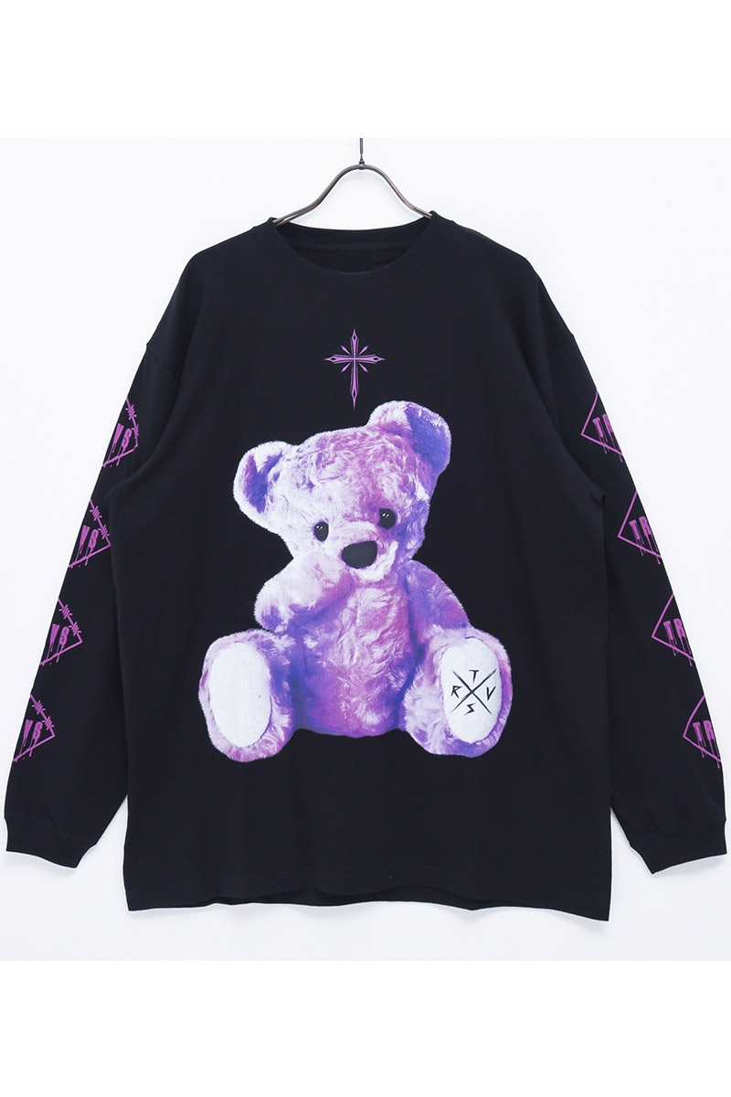 TRAVAS TOKYO/Furry bear L/S Tee/くま長袖Tシャツ TRAVAS TOKYO/Furry bear L/S Tee/くま長袖Tシャツ