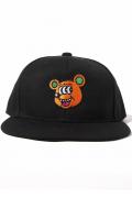 PUNK DRUNKERS (パンクドランカーズ)三つ目のネズミCAP - BLACK