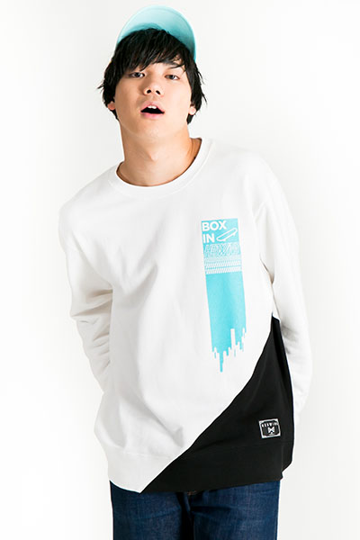 HEDWiNG Dropingtag Sweat White
