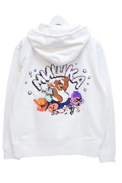 MISHKA (ミシカ) EXWD1003H WITH BEAR PULLOVER WHITE