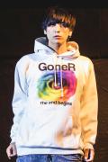 GoneR GR30PK002 Circle Rose Parka White