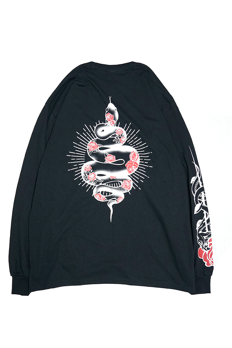 GoneR GR30LS002 Spiritus L/S T-Shirts Black