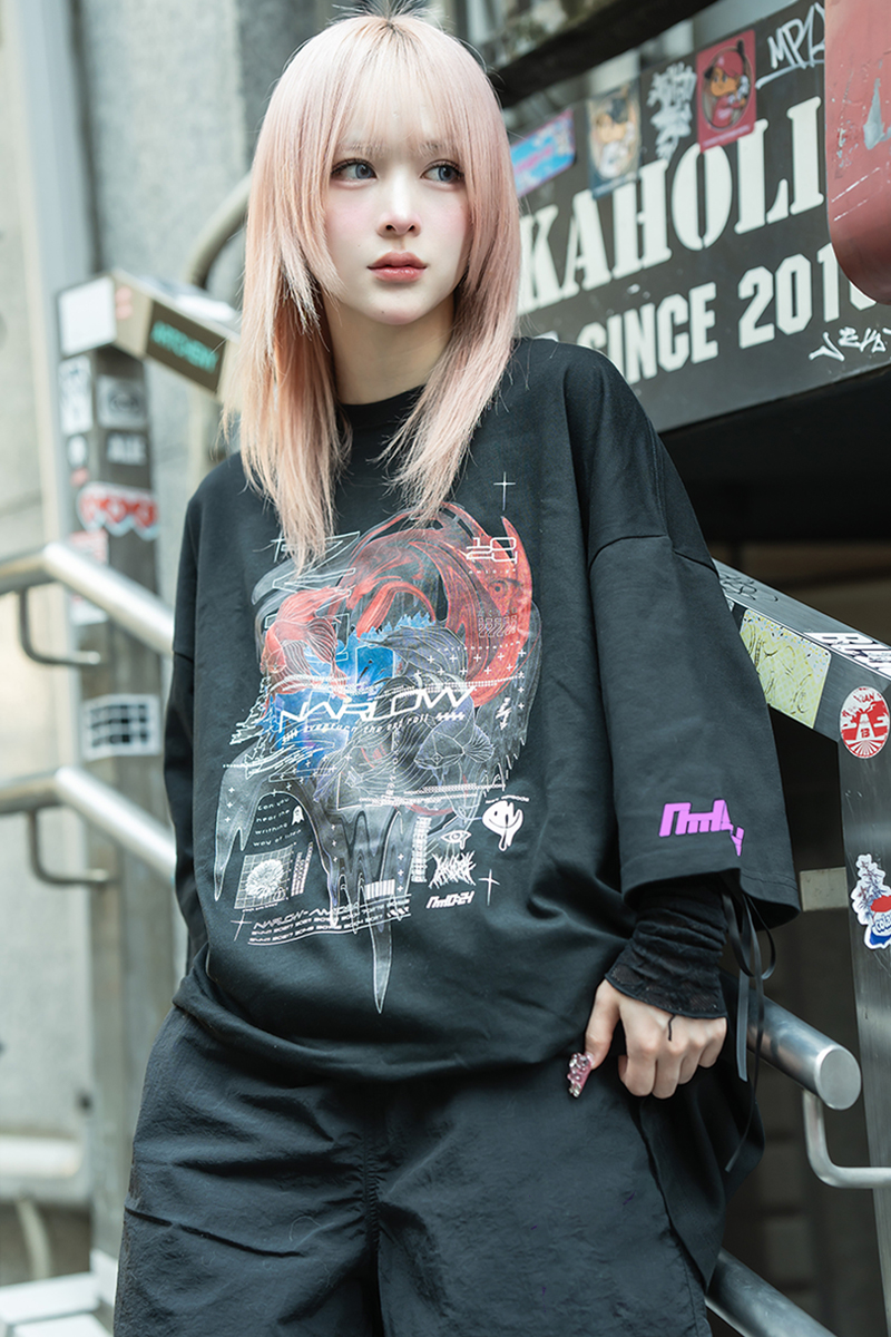 NARLOW × Am10:24 × GEKIROCK CLOTHING コラボTシャツ PINK