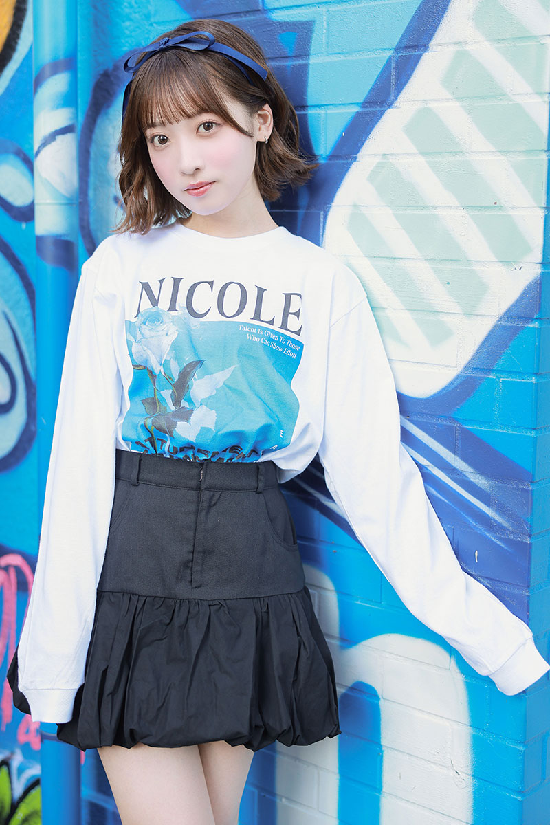 【予約商品】22/7 斎藤ニコル(CV.河瀬詩)×GEKIROCK CLOTHING コラボ・ロンT