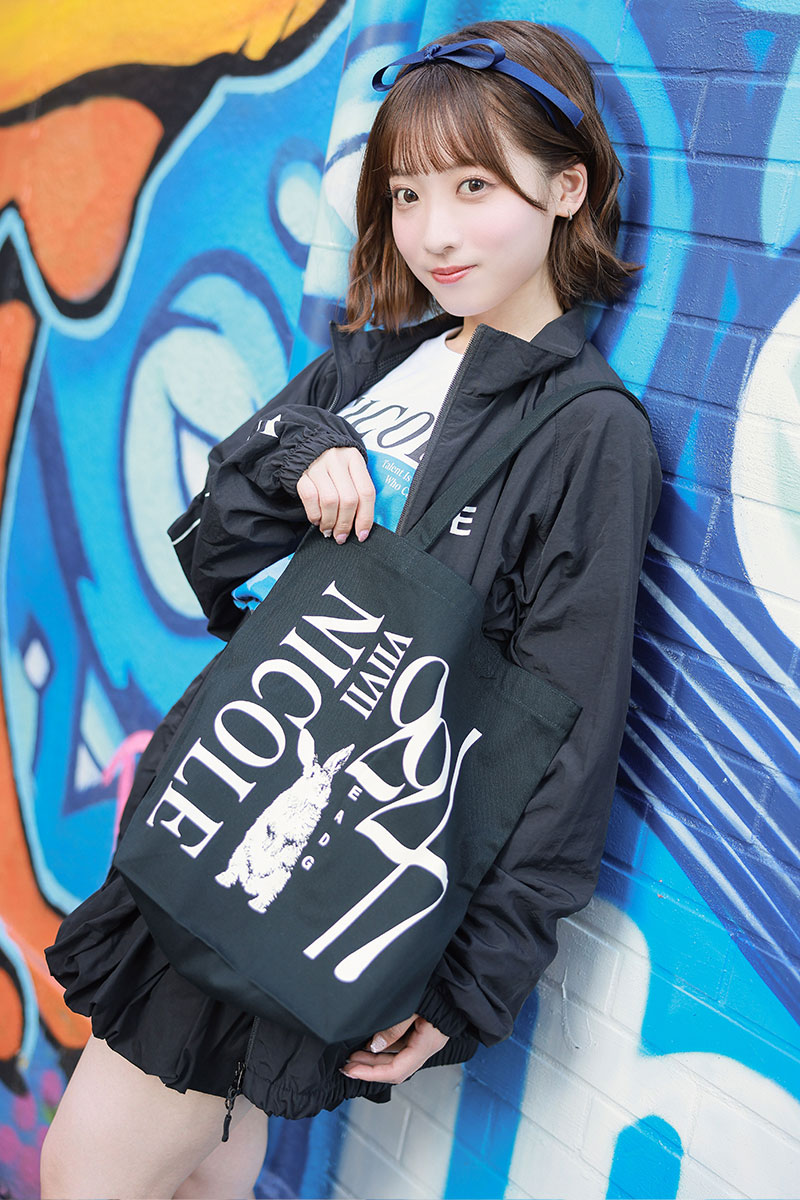 【予約商品】22/7 斎藤ニコル(CV.河瀬詩)×GEKIROCK CLOTHING コラボ・トート・バッグ