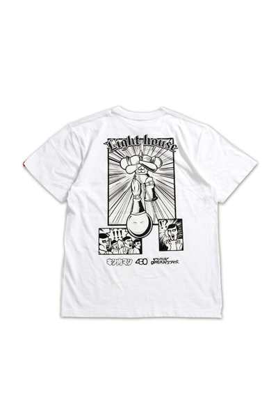 PUNK DRUNKERS 【PDSxキン肉マンx430】ケンダマンTEE WHITE