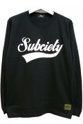 Subciety (サブサエティ) GLORIOUS L/S BLACK-WHITE