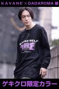 【ゲキクロ限定】KAVANE Clothing×DADAROMA 朋 "SAVE MYSELF"LONG SLEEVE(ゲキクロ限定カラー)