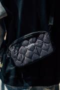 Subciety (サブサエティ) QUILTED BODY BAG BLACK