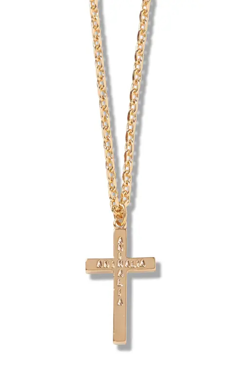 ANIMALIA AN21A-AC03 ZINC CROSS GOLD