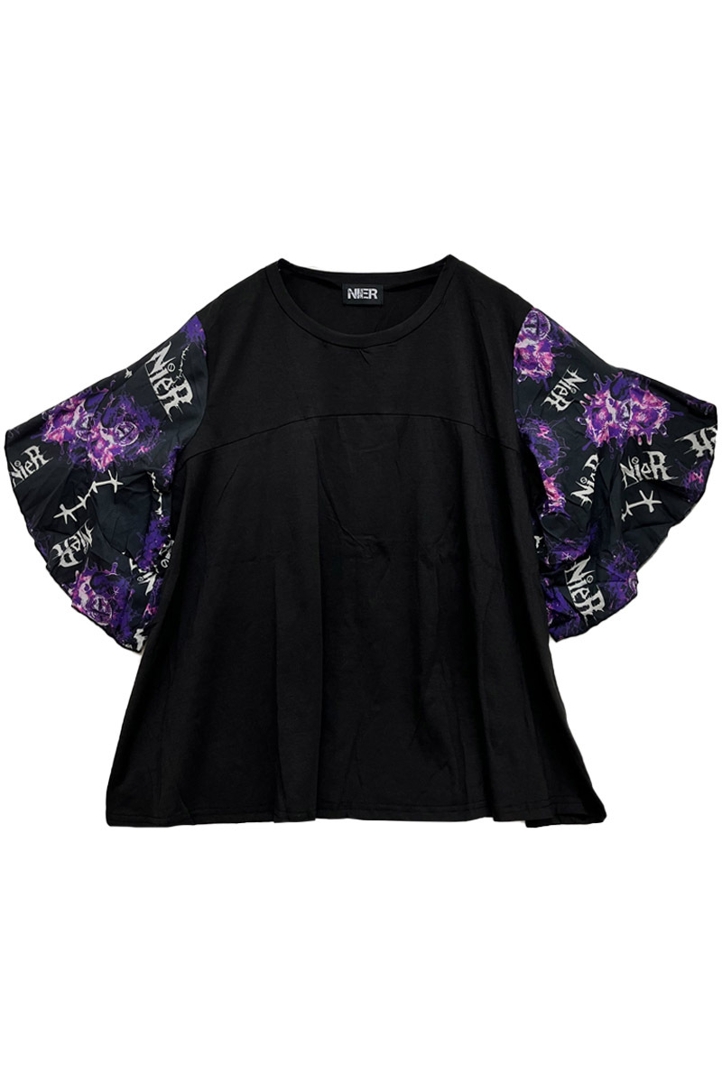 NieR (ニーア)　FRILLED SLEEVES TEE