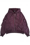 PSYCHO NATION(サイコネーション) キリカエケミカルZIPパーカー BURGUNDY