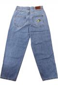 TOY MACHINE (トイマシーン) ROBOT ＆ SECT LOOSE STRAIGHT DENIM PANTS LIGHT BLUE