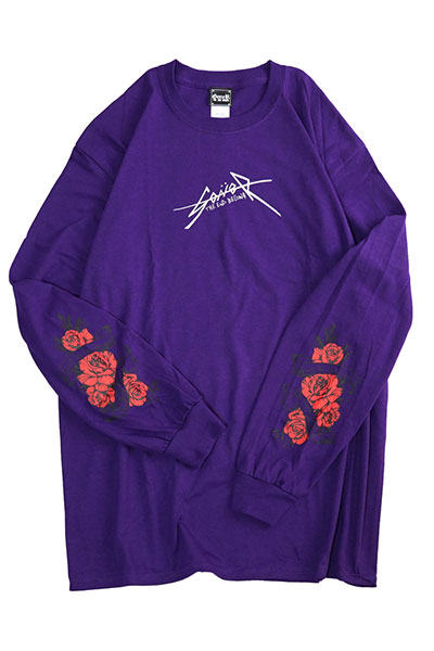 GoneR GR22LS002 Rose Sleeve L/S T-Shirts Purple