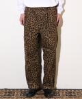 Subciety(サブサエティ) LEOPARD SLACKS BEIGE