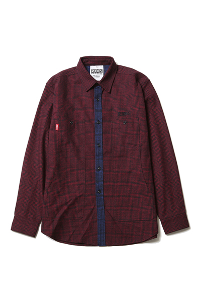 RUDIE'S PHAT CHECK SHIRTS RED