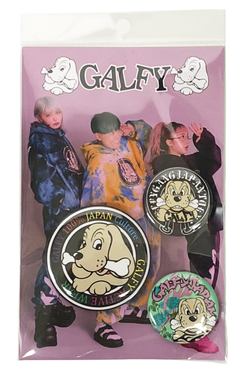 GALFY (ガルフィー) 缶バッチ(3点セット)