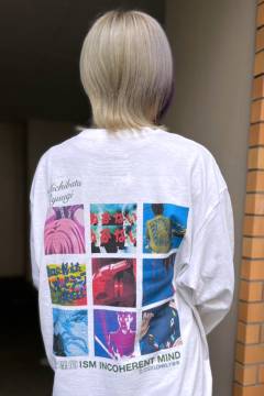 LONELY論理 LONELISM6 LONG SLEEVE WHITE