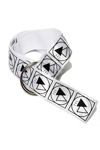 SILLENT FROM ME KNOWN CRYPTIC -Ring Belt- WHITE