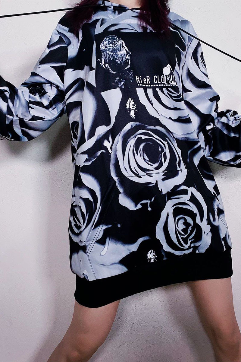 NieR ROSE PULLOVER PARKA　ニーア　パーカー