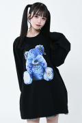 TRAVAS TOKYO(トラバストーキョー) クマロンT Black×Blue