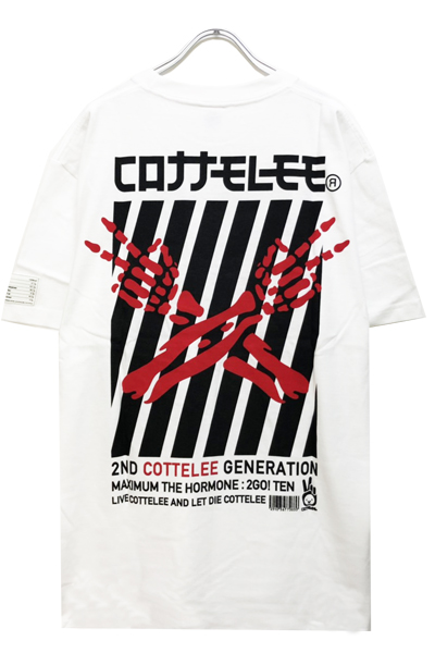 コロナナモレモモ COTTELEE × DEER T-SHIRTS / ロック コロナナモレモモ COTTELEE × DEER T-SHIRTS / ロック