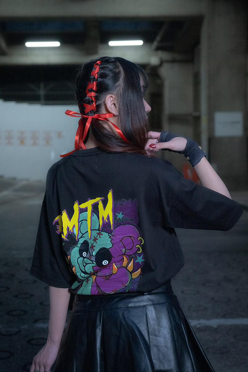 【予約商品】西本りみ×GEKRIOCK CLOTHING×acOlaSia 限定コラボ・Tシャツ　BLUE