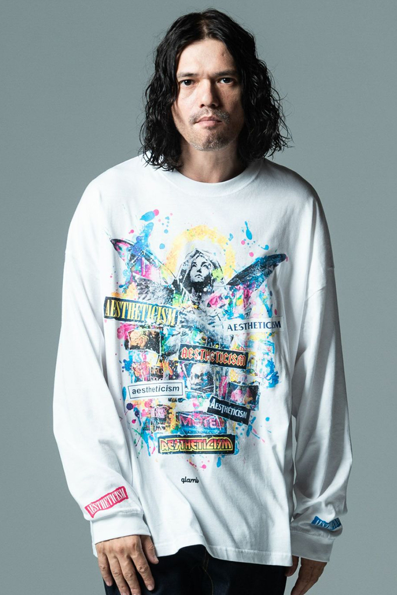 glamb (グラム)GB0422/T02 : Aestheticism T / エステティシズムT - White