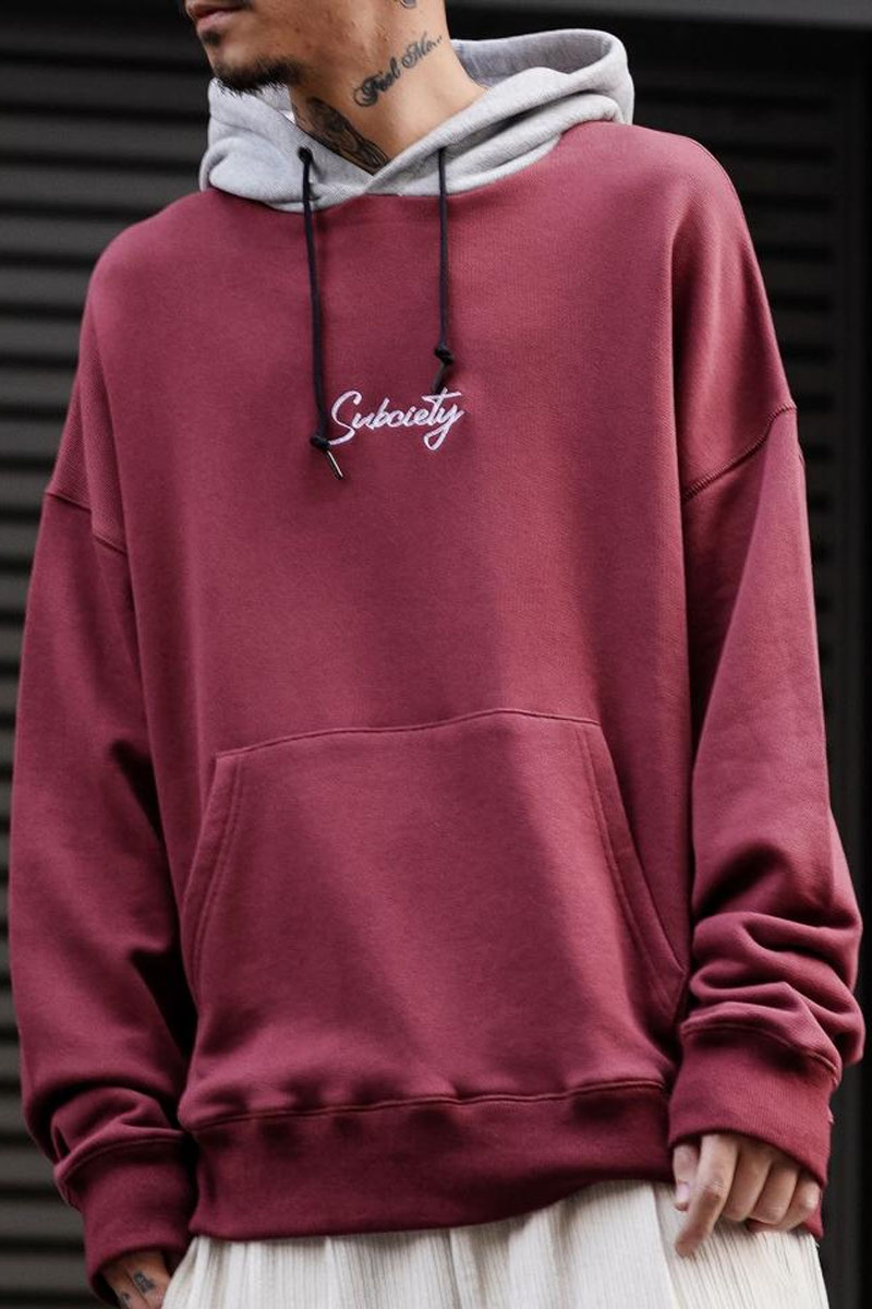 Subciety (サブサエティ) SEA OTTER PARKA BURGUNDY