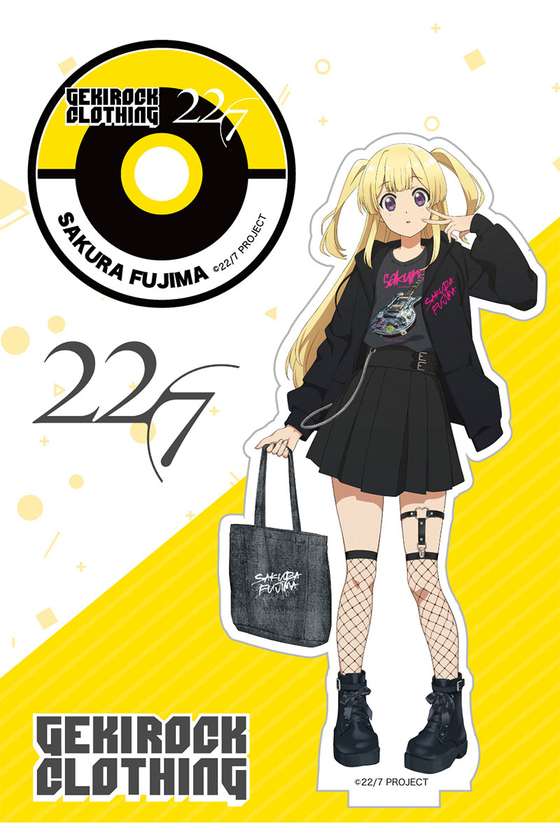 【予約商品】22/7 藤間桜(CV.天城サリー)×GEKIROCK CLOTHING コラボ・アクリル・スタンド