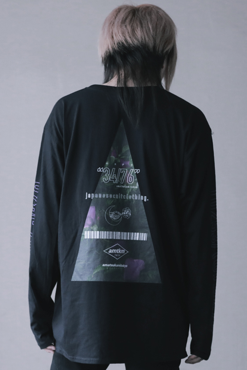 アマツカミ 紫薔薇/Violet Rose L/S T-shirts / ロック