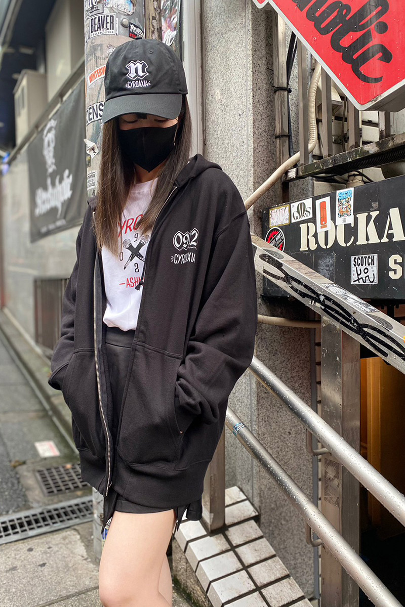 旭 那由多×RUDIE'S 限定コラボ・ジップアップパーカー / ロック 旭 那由多×RUDIE'S 限定コラボ・ジップアップパーカー / ロック