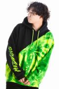 HEDWiNG HD6-008 Cross Cut “Tye-die” Hoodie type-B