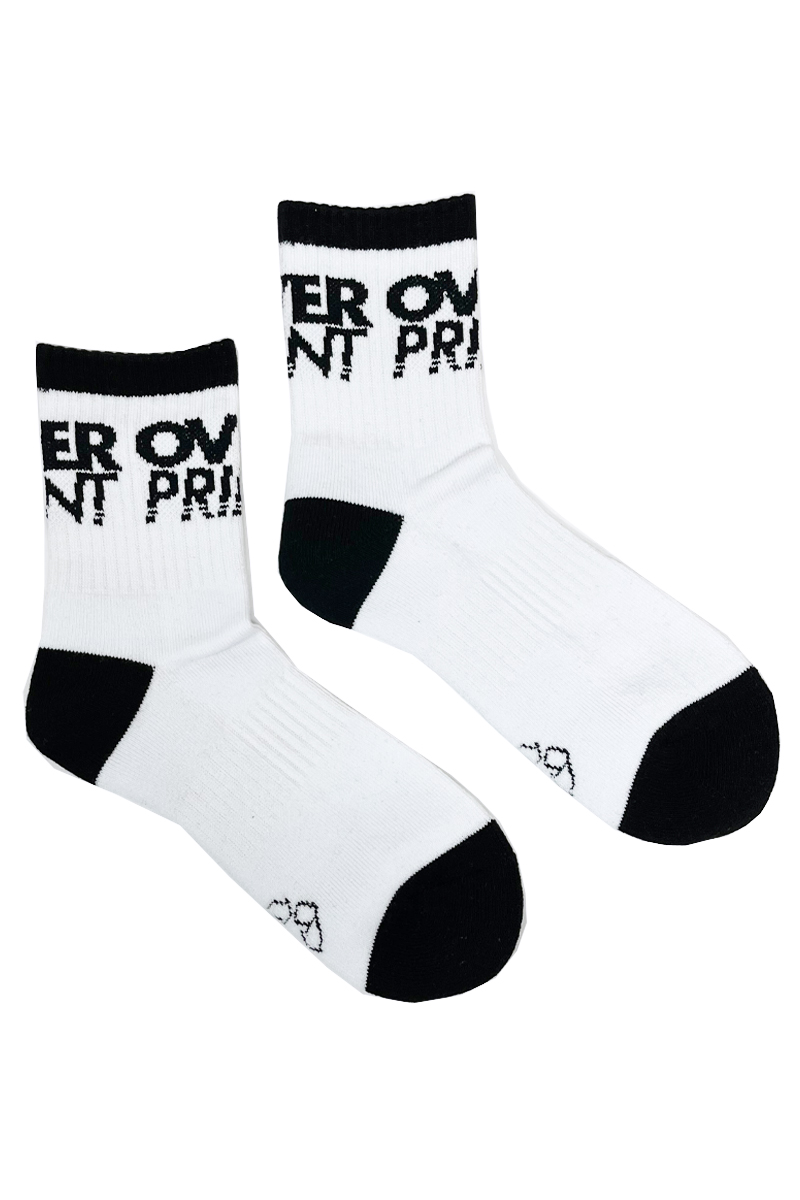 over print (オーバープリント) SOX (BLACK)