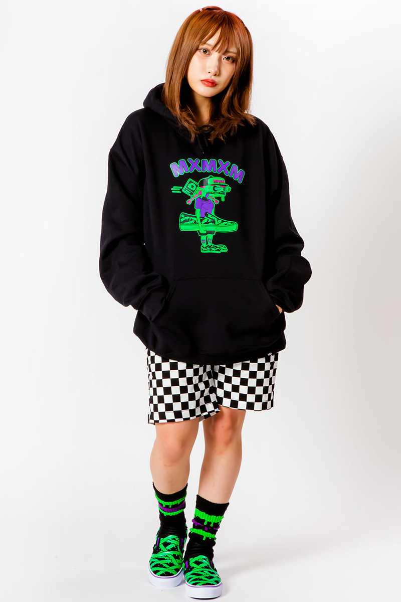 MXMXM マジカルモッシュミスフィッツ VANS パーカー ブラック