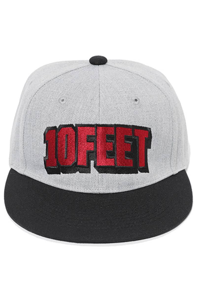 10-FEET x RUDIE'S(ルーディーズ) COLLABORATION 2024 SNAPBACKCAP - GRAY/BLACK