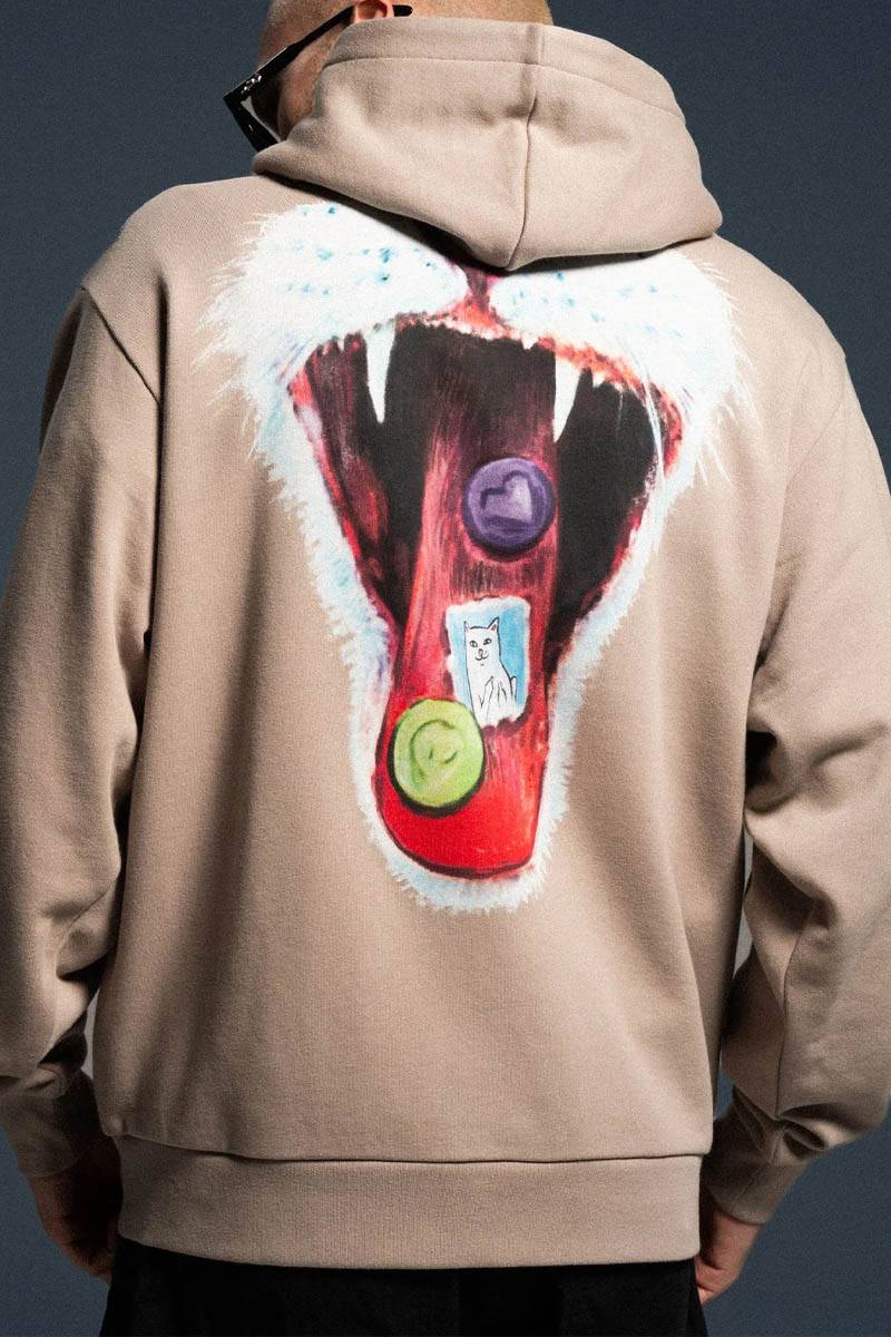 RIPNDIP (リップンディップ) VITAMINS HOODIE - Sand