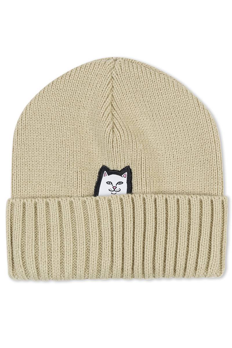 RIPNDIP (リップンディップ) Lord Nermal Beanie - Light Moss